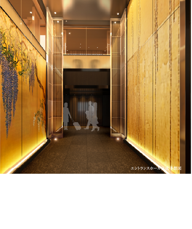 エントランスホール完成予想図