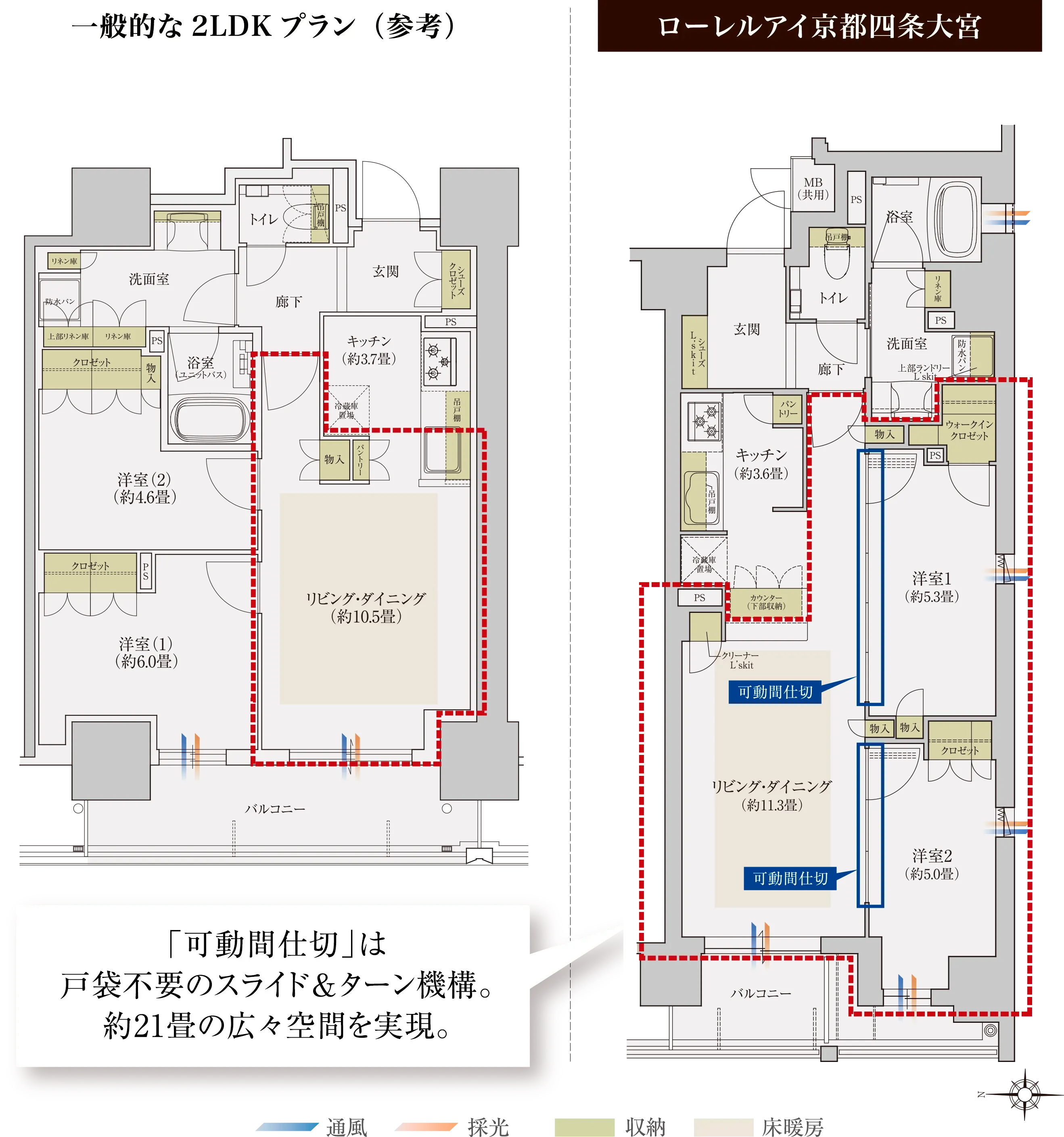 B TYPE間取り