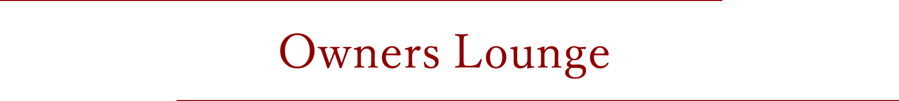Owners Lounge
