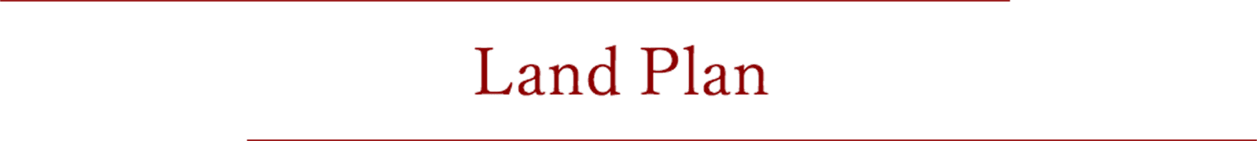 Land Plan