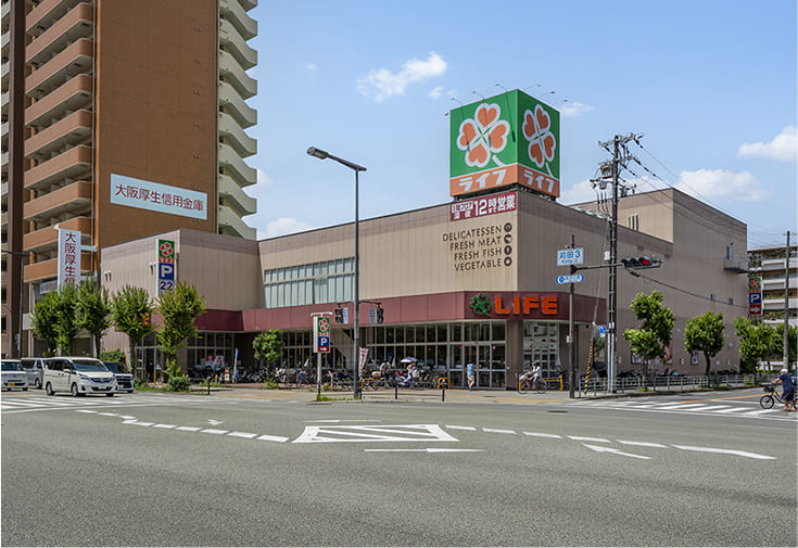 ライフ　あびこ店