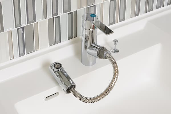 手元止水機能付シャワー