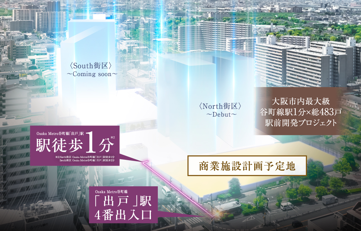 現地周辺航空写真（2025年10月撮影）