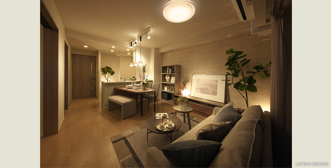 LIVING DINING