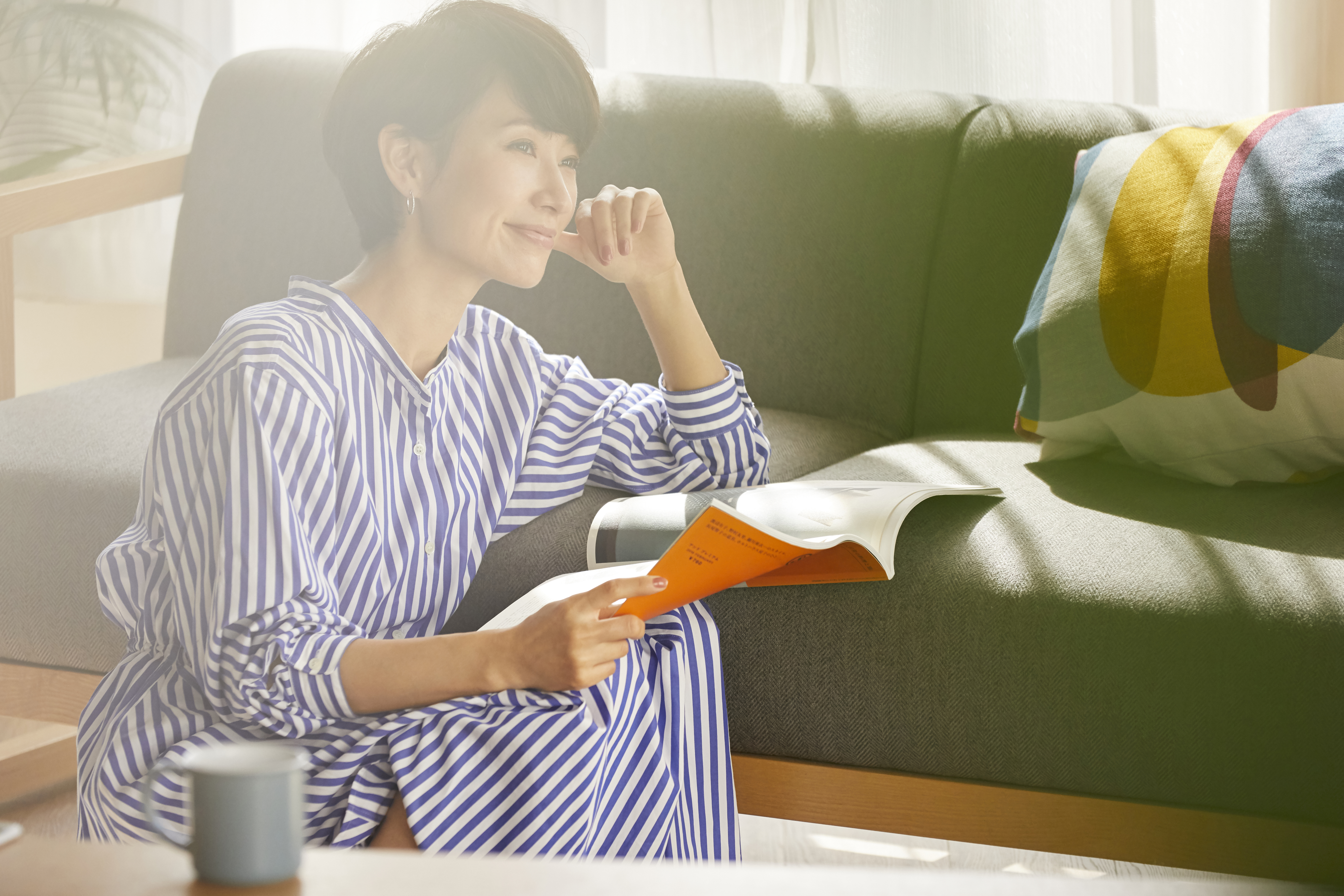 リビング・ダイニングの広々とした利用例