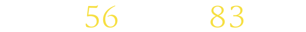 住居専有面積56㎡台～83㎡台