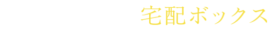 全邸玄関前宅配ボックス