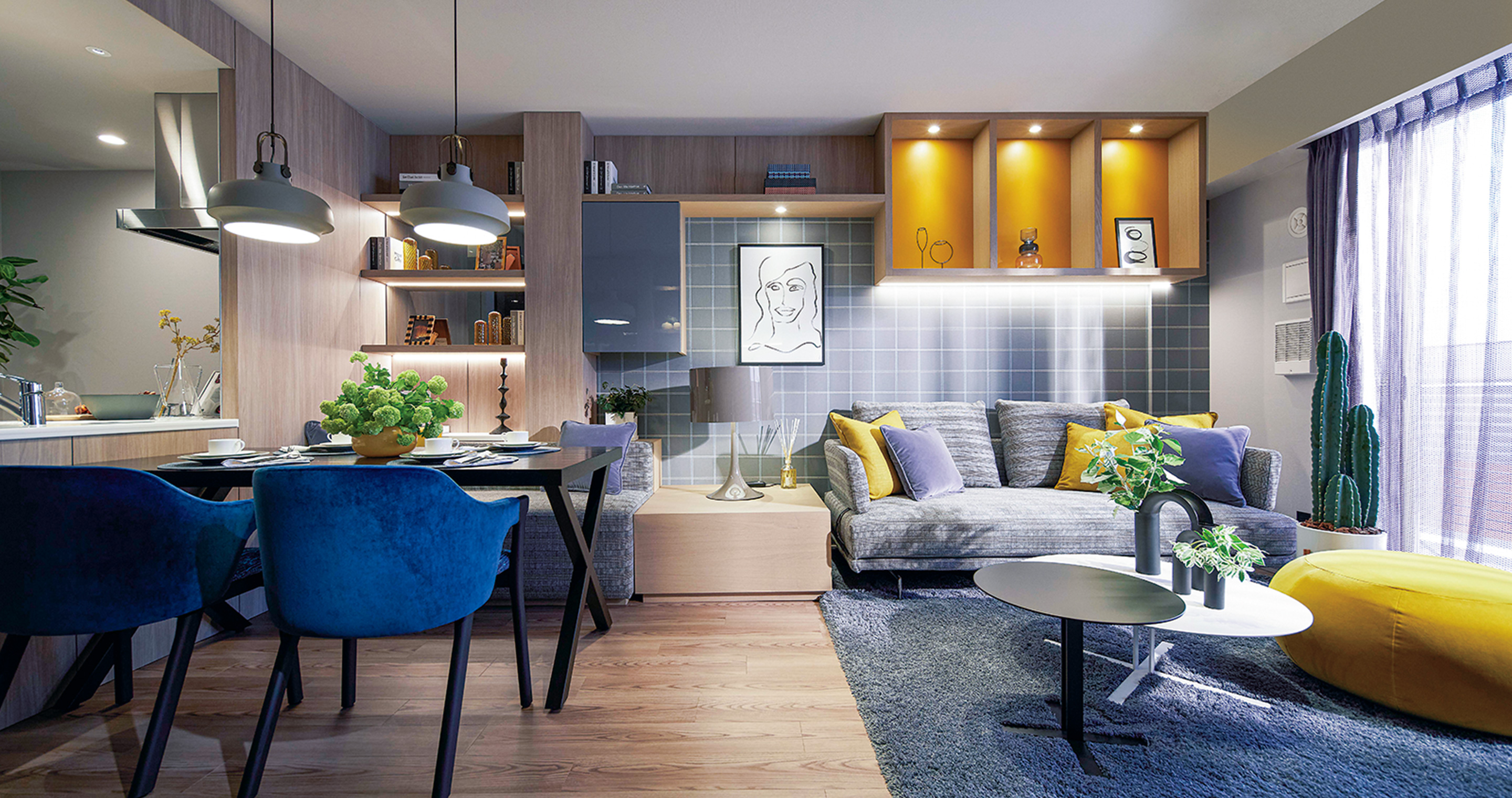 LIVING DINING ROOM