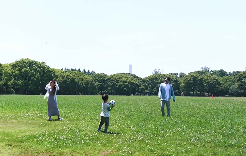 大芝生広場