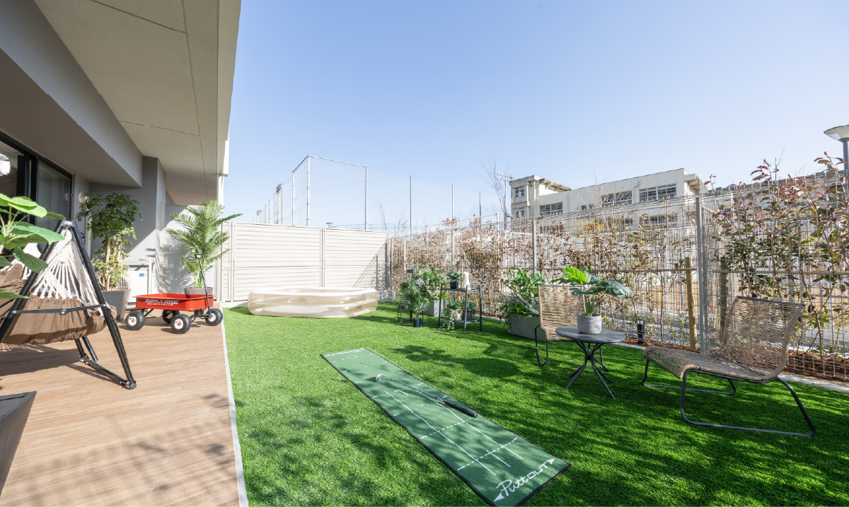 private garden
