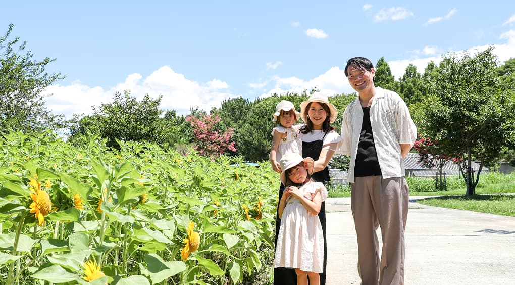 （N様大泉緑地内の四季彩園にて）