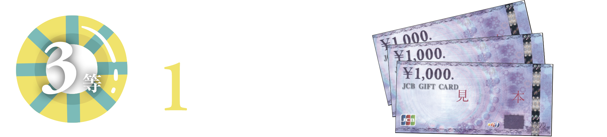 3等　JCBギフトカード