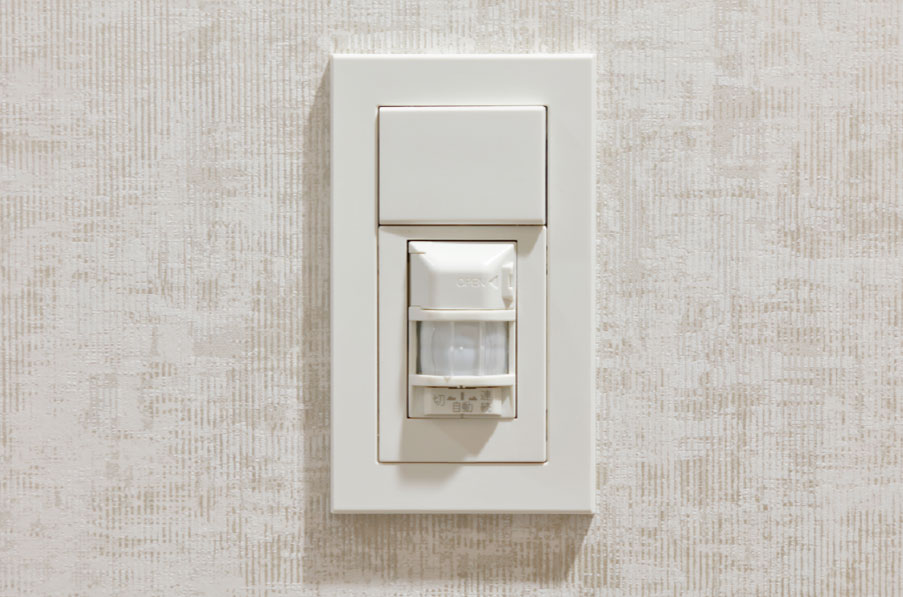 人感センサー付照明スイッチ