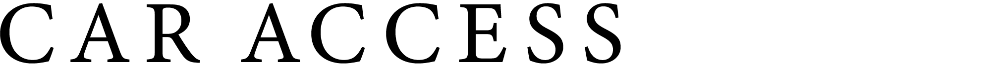 CAR ACCESS