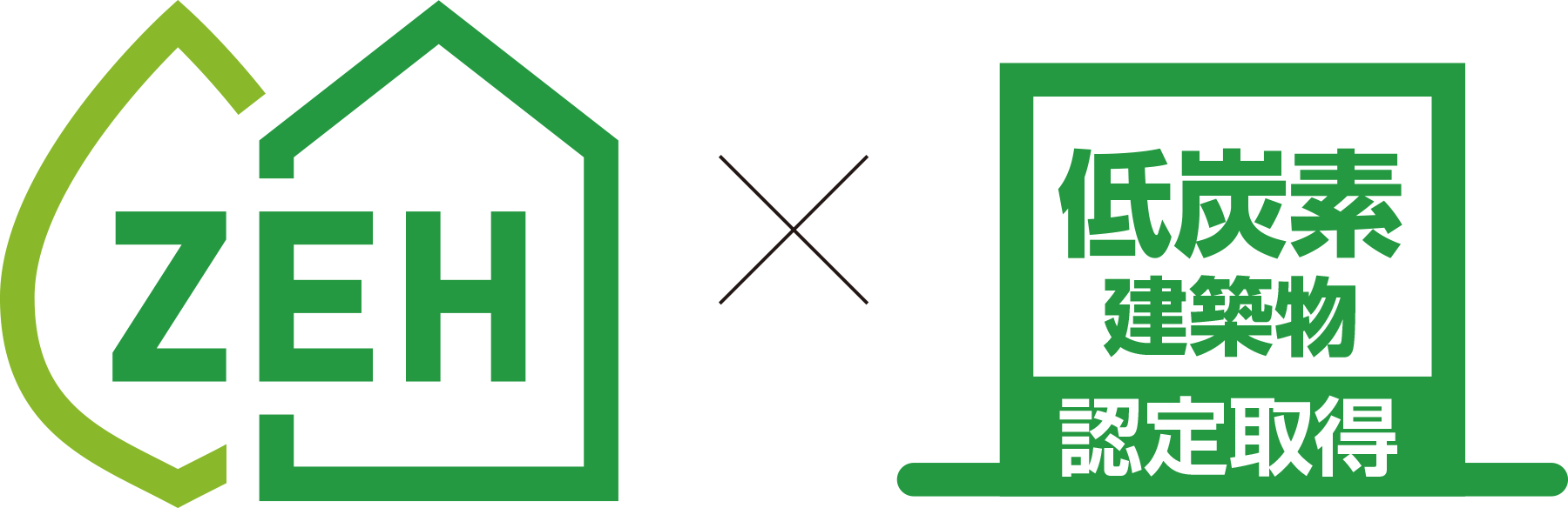 ZEH×低炭素建物認定取得