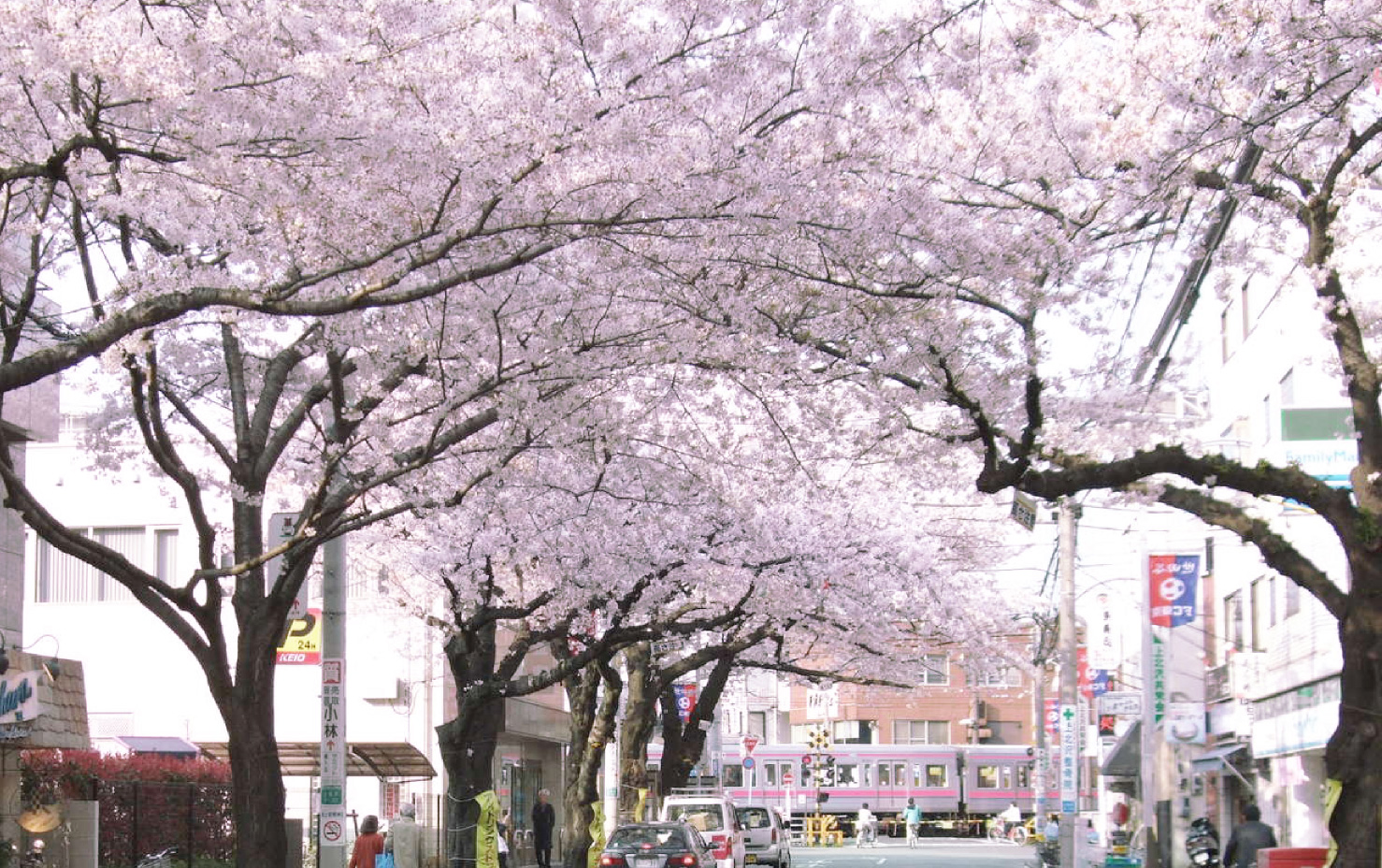 現地周辺の街並み（徒歩8分/約620m）image photo