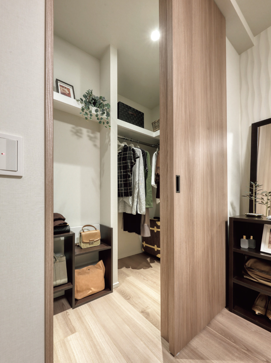 ウォークインクロゼット 当社施工例