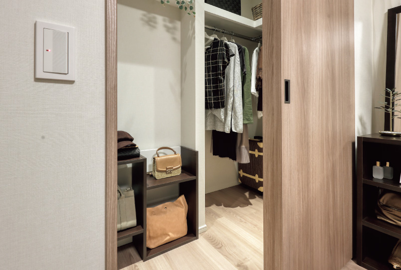 ウォークインクロゼット 当社施工例