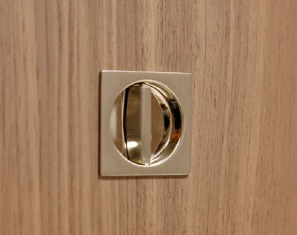 主寝室ドア錠