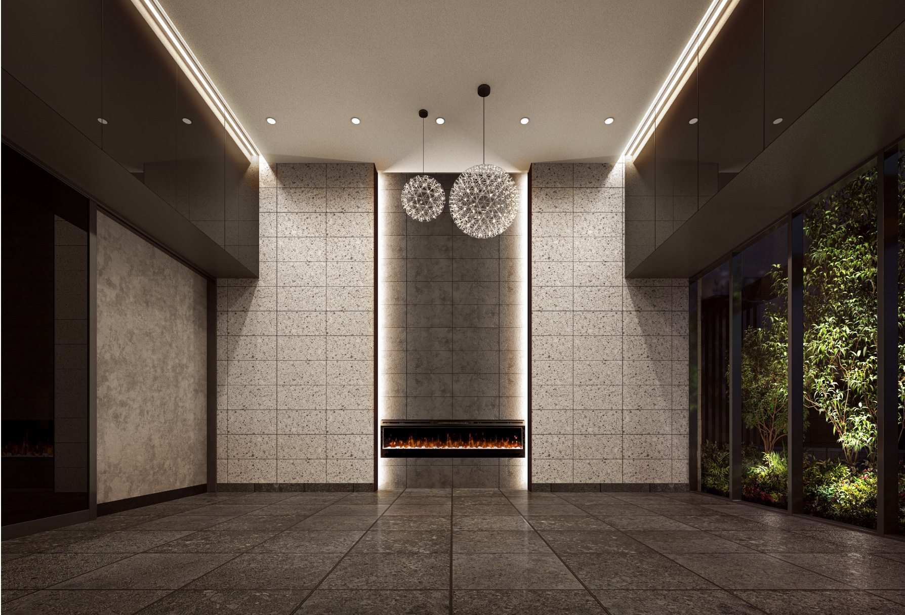 エントランスホール完成予想CG